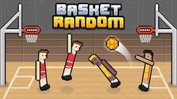 Basket Random - A quirky 2-player basketball game with chaotic physics and constantly changing courts.