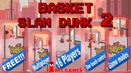 Basketbola slamdanks 2 - Spēlētājs veic precīzu metienu, lai pārvarētu gravitācijas izaicinājumu.