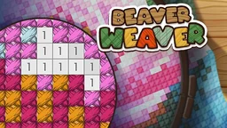 Webender Biber - Gloria, der Biber, und ihr Enkel Mikey gestalten lebendige Kreuzstich-Muster.