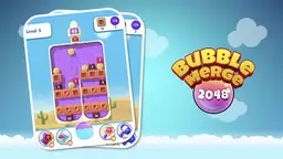 Ghép bong bóng 2048 - Trò chơi kết hợp giữa bong bóng và 2048, nơi người chơi nhắm và bắn để ghép số, tạo ra các vụ nổ sống động.