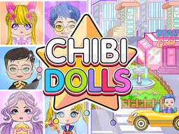 Chibi-dukke - avatar-skaber: Skab din egen unikke karakter i en fantasifuld mini-verden.