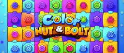 Puzzle di dadi & bulloni colorati - Unisci dadi colorati con viti corrispondenti, scopri immagini segrete mentre giochi.