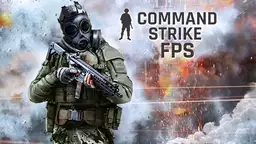 Ordine d'attacco FPS - un soldato armato combatte in un frenetico scontro a fuoco urbano.