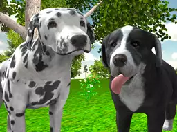 Hundesimulator 3D - Ein Welpe erkundet eine lebendige Welt voller Herausforderungen und Abenteuer.