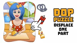 DOP Puzzle: أزِح جزءًا واحدًا - تحريك جزء لكشف مفاجآت ملونة برسوم متحركة ساحرة ومرحة.