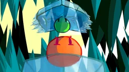 Smaragd a Jantár - Smaragd preskakuje cez zložité platformy, mieri k Jantáru v retro plošinovke s lepivou fyzikou.