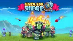 Endless Siege - strategic tower defense scene with diverse towers battling endless waves of enemies.