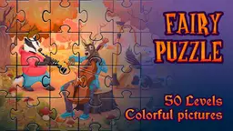 Tündér kirakó - Színes puzzle kaland ahol varázslatos képeket illesztesz össze.