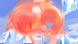 Ohnivý sliz - Malá iskra posúva debny a topí ľad v retro pixelovom svete.