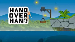 Hand Over Hand - a climber dangles precariously on tricky terrain with physics-driven gameplay.
