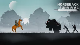 Túlélés lóháton - Zohan lovagol zombikkal teli pusztaságon, Badal hátán száguldva, akadályokat kerülve, túlélésért küzdve.