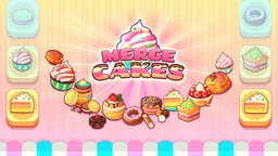Merge Cakes - colorful desserts merge on a vibrant bakery scene for higher-tier recipes.