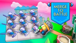 ادمج للقتال - مشهد معركة حماسية حيث تتقدم جيوش الفرسان والرماة بقيادتك لتحقيق النصر