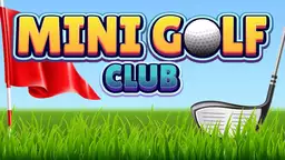 Minigolf Klub - Egy játékos lenyűgöző 3D-s minigolf pályán gurít a naplementében.