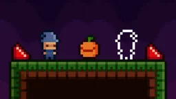 Zrkadlový čarodejník - pixelový kúzelník rieši hlavolamy skákaním a synchronizáciou s tieňom v retro úrovniach plných pascí.