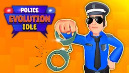 Police Evolution Idle - patrol officer navigating city streets to maintain order and curb crime