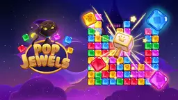 Revienta joyas - explosión de gemas coloridas en un desafiante rompecabezas con más de 1000 niveles.