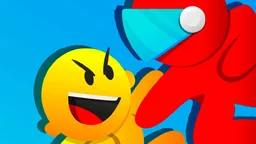 Riot Escape - dynamic chase scene showing mobs racing and cops attempting to block their escape.