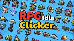 RPG idle klikspil - En helt kæmper mod monstre i en farverig verden, samler guld og opgraderer våben for uendelig progression.
