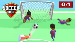 Sprint de fotbal - Mingea alunecă printre conuri și jucători, îndreptându-se spre poarta strălucitoare.