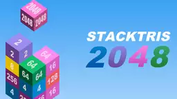 Stacktris 2048 - Xếp khối số trong không gian 3D, kết hợp của Tetris và chiến thuật 2048 đầy thử thách.