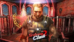 Subway Clash 2 - GRU commander navigates Moscow's derelict subway, battling fanatics in intense 3D shooter action.