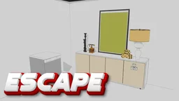 الغرفة البيضاء 4 - استكشاف الغرفة الفندقية البيضاء وفك الألغاز تزداد صعوبة تدريجيًا.