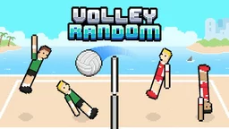 Volley Random - chaotic volleyball match with ragdoll physics on a quirky, ever-changing court.